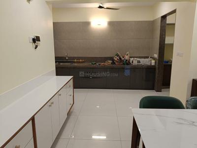 Kitchen Image of 2335 Sq.ft 3 BHK Apartment / Flat for rent in Shivalik Green View, Shantigram Ahmedabad for Rs. 45000