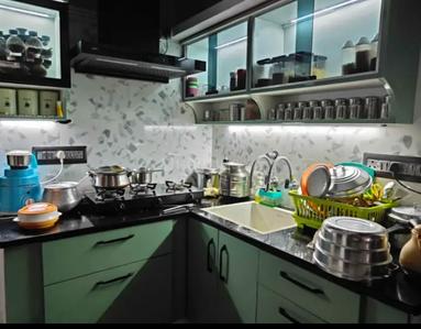 Kitchen Image of 600 Sq.ft 3 BHK Independent House for sale in Ramakrishnanagar Mysore for Rs. 8500000