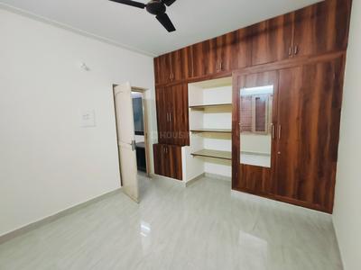 Bedroom Image of 500 Sq.ft 1 BHK Builder Floor for rent in New Tippasandra Bengaluru for Rs. 21000