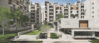 Image of 901 Sq.ft 2 BHK Apartment / Flat for sale in Rohan Abhilasha 4, Wagholi, Pune for Rs. 6000000
