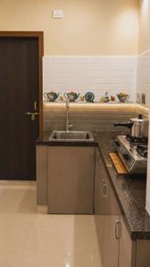 Kitchen Image of 800 Sq.ft 1 BHK Apartment / Flat for rent in Kondapur Hyderabad for Rs. 22000