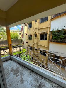 Balcony Image of 700 Sq.ft 2 BHK Apartment / Flat for sale in Airport Gate No 2 Kolkata for Rs. 2800000