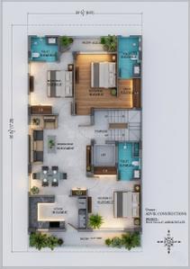 Image of 1620 Sq.ft 3 BHK Builder Floor for sale in Anant Raj Estate, Kadarpur, Gurgaon for Rs. 30000000
