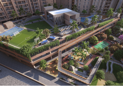 Image of 1159 Sq.ft 2 BHK Apartment / Flat for sale in Basil Maximus, Punawale, Pune for Rs. 8360000