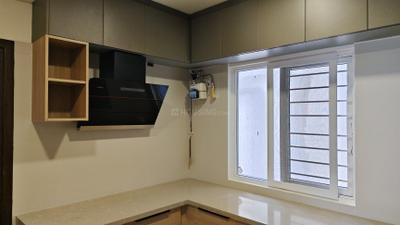 Kitchen Image of 1617 Sq.ft 3 BHK Apartment / Flat for rent in Urbanrise On Cloud 33, Bachupally Hyderabad for Rs. 45000