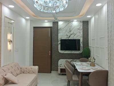 Living Room Image of 800 Sq.ft 3 BHK Builder Floor for sale in Hastsal New Delhi for Rs. 5750000