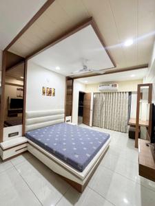 Bedroom Image of 3900 Sq.ft 4 BHK Apartment / Flat for rent in Orbit Radian Residence, Sargasan Gandhinagar for Rs. 44000