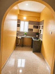 Kitchen Image of 850 Sq.ft 2 BHK Independent House for rent in Anantapur Kolkata for Rs. 18000