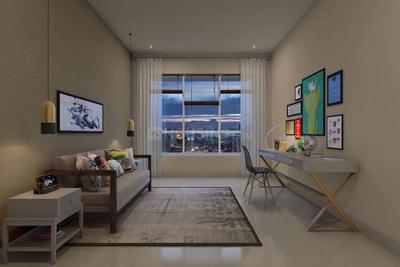 Hall Image of 900 Sq.ft 2 BHK Apartment / Flat for sale in Shreem Shree Krishna Wing A And B, Powai Mumbai for Rs. 19900000