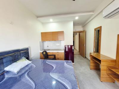 Bedroom Image of 300 Sq.ft 1 RK Apartment / Flat for rent in Mahalakshmi Nagar Indore for Rs. 12000