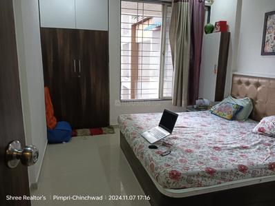 Bedroom Image of 950 Sq.ft 2 BHK Apartment / Flat for sale in Chandrarang Capital Tower, Wakad Pune for Rs. 9700000