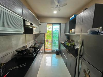 Kitchen Image of 1137 Sq.ft 2 BHK Apartment / Flat for rent in Sky Integreat Radhekrishna, Kalamboli Navi Mumbai for Rs. 45000