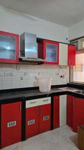 Kitchen Image of 1400 Sq.ft 3 BHK Apartment / Flat for rent in Models Status, Panjim Goa for Rs. 65000
