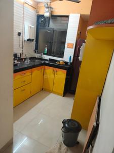 Kitchen Image of 700 Sq.ft 1.5 BHK Apartment / Flat for rent in Kashish FGP Thane, Dharamveer Nagar Thane for Rs. 38000