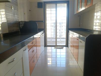 Kitchen Image of 1230 Sq.ft 2 BHK Apartment / Flat for rent in Hiranandani Crystal Court Co Operative Housing Society, Kharghar Navi Mumbai for Rs. 50000