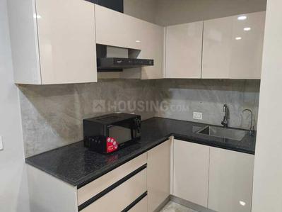 Kitchen Image of 300 Sq.ft 1 RK Apartment / Flat for rent in Sector 46 Gurgaon for Rs. 22500
