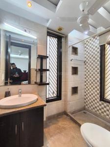 Bathroom Image of 1800 Sq.ft 3 BHK Builder Floor for sale in Lajpat Nagar New Delhi for Rs. 40000000
