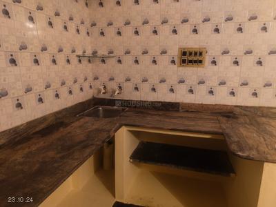 Kitchen Image of 600 Sq.ft 1 RK Builder Floor for rent in Gayathripuram Mysore for Rs. 7500
