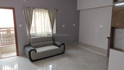 Living Room Image of 700 Sq.ft 1 BHK Apartment / Flat for rent in New Tippasandra Bengaluru for Rs. 37000