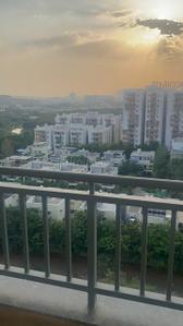 Balcony Image of 1840 Sq.ft 3 BHK Apartment / Flat for sale in Hallmark Skyrena, Narsingi Hyderabad for Rs. 19000000