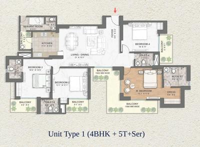 4 BHK Flat