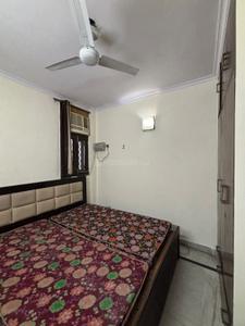 Bedroom Image of 540 Sq.ft 1 BHK Builder Floor for rent in Kalkaji New Delhi for Rs. 23000
