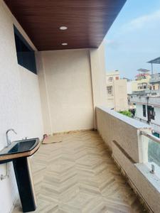 Balcony Image of 1200 Sq.ft 3 BHK Apartment / Flat for rent in Malviya Nagar Jaipur for Rs. 30000