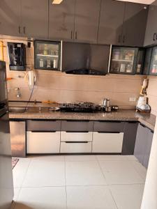 Kitchen Image of 2081 Sq.ft 4 BHK Apartment / Flat for sale in Dev Aurum, Prahlad Nagar Ahmedabad for Rs. 21000000
