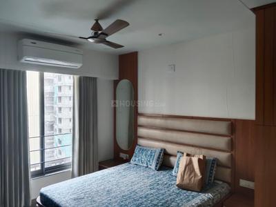 Bedroom Image of 1255 Sq.ft 3.5 BHK Apartment / Flat for rent in Malabar Exotica, Tragad Ahmedabad for Rs. 43000