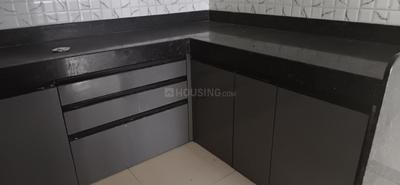 Kitchen Image of 950 Sq.ft 2 BHK Apartment / Flat for rent in Majestique Mrugavarsha, Dhayari Pune for Rs. 20000
