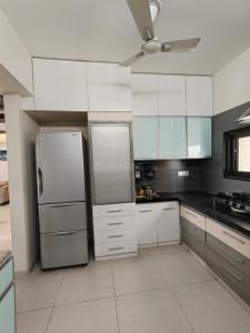 Kitchen Image of 2675 Sq.ft 4 BHK Apartment / Flat for sale in Goyal Riviera Harmony, Prahlad Nagar Ahmedabad for Rs. 25100000