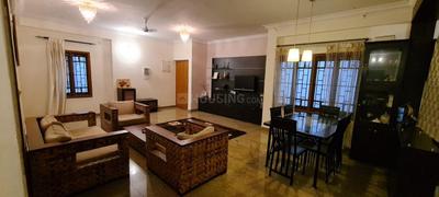 Hall Image of 2000 Sq.ft 3 BHK Apartment / Flat for rent in Benson Town Bengaluru for Rs. 88000
