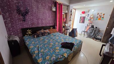 Bedroom Image of 400 Sq.ft 1 RK Builder Floor for rent in Vipul World, Sector 48 Gurgaon for Rs. 20000