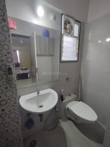 Bathroom Image of 830 Sq.ft 2 BHK Apartment / Flat for rent in Sancheti Belcastel, Mundhwa Pune for Rs. 35000