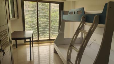 Bedroom Image of 900 Sq.ft 2 BHK Apartment / Flat for rent in Sudarshan Sky Garden, Kasarvadavali Thane for Rs. 37000
