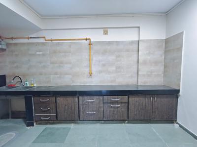 Kitchen Image of 1300 Sq.ft 3 BHK Apartment / Flat for sale in Thaltej Ahmedabad for Rs. 8750000