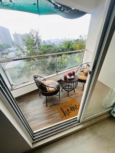 Balcony Image of 1120 Sq.ft 2 BHK Apartment / Flat for sale in Ravet Pune for Rs. 5900000