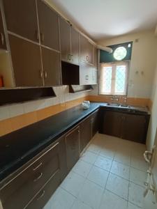Kitchen Image of 900 Sq.ft 2 BHK Apartment / Flat for rent in Ganpati World, Budhera Agra for Rs. 12000