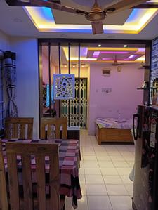 Hall Image of 736 Sq.ft 2 BHK Apartment / Flat for sale in baguiati market and residential complex, Baguiati Kolkata for Rs. 2900000