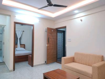 Living Room Image of 680 Sq.ft 1 BHK Apartment / Flat for rent in BTM Layout Bengaluru for Rs. 29999