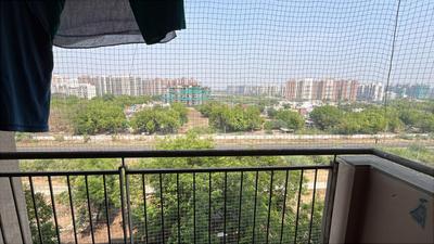 Balcony Image of 1280 Sq.ft 2 BHK Independent House for rent in Savvy Swaraaj Pragati PH 2 2A, Gota Ahmedabad for Rs. 26000