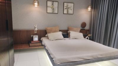 Bedroom Image of 2007 Sq.ft 3 BHK Independent House for sale in Rameshwar City Honour, Bhat Kasindra Ahmedabad for Rs. 15000000