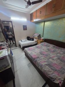 Bedroom Image of 650 Sq.ft 1 BHK Builder Floor for rent in Old Double Storey, Lajpat Nagar New Delhi for Rs. 30000