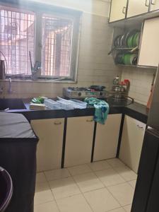 Kitchen Image of 600 Sq.ft 1 BHK Apartment / Flat for rent in Padma Nagar CHS, Andheri East Mumbai for Rs. 55000
