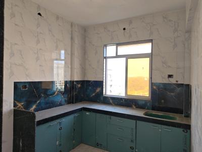 Kitchen Image of 680 Sq.ft 1 BHK Apartment / Flat for sale in Dombivli East Thane for Rs. 3700000