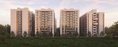 Image of 2000 Sq.ft 3 BHK Apartment / Flat for sale in Gota, Ahmedabad for Rs. 9900000
