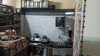 Kitchen Image of 414 Sq.ft 1 RK Apartment / Flat for sale in Vastral Ahmedabad for Rs. 1100000
