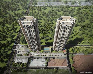 Image of 1225 Sq.ft 2 BHK Apartment / Flat for sale in GeeCee Emerald, Kharghar, Navi Mumbai for Rs. 16200000