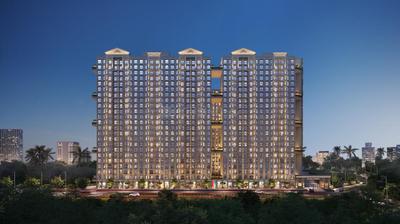Image of 660 Sq.ft 1 BHK Apartment / Flat for sale in Balaji Classica Athena And Iris, Usarghar, Thane for Rs. 3500000