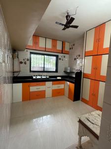 Kitchen Image of 570 Sq.ft 1 BHK Apartment / Flat for rent in Kothrud Pune for Rs. 25000